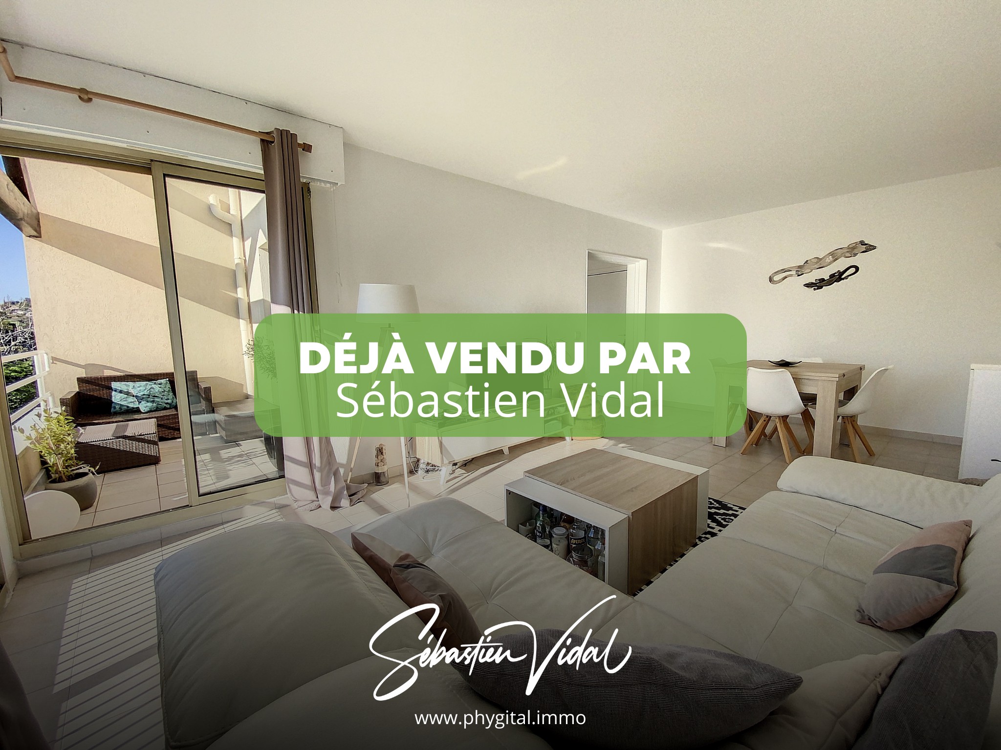 Vente Appartement 52m² 2 Pièces à Antibes (06600) - Phygital.Immo