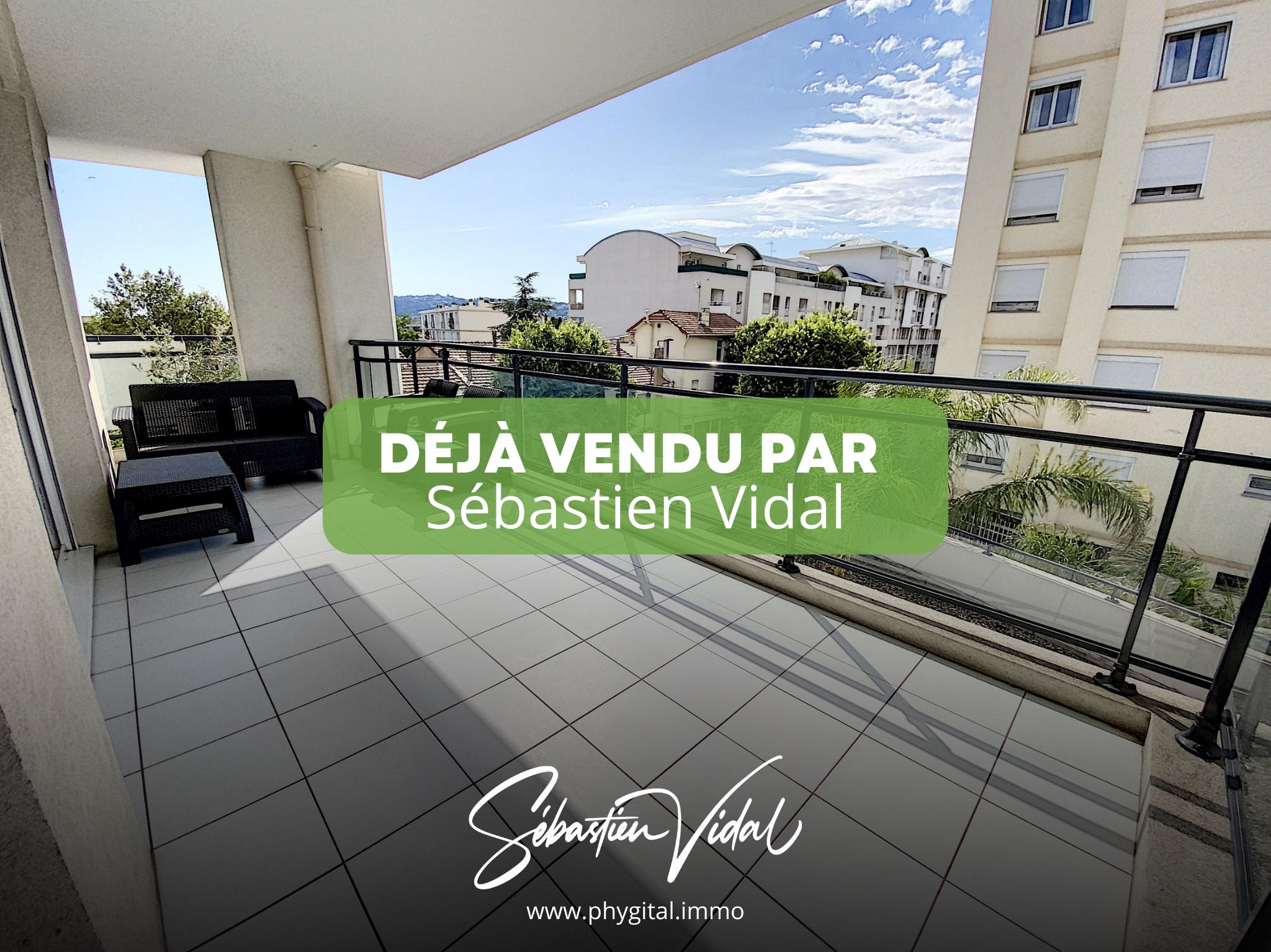 Vente Appartement 73m² 3 Pièces à Antibes (06160) - Phygital.Immo