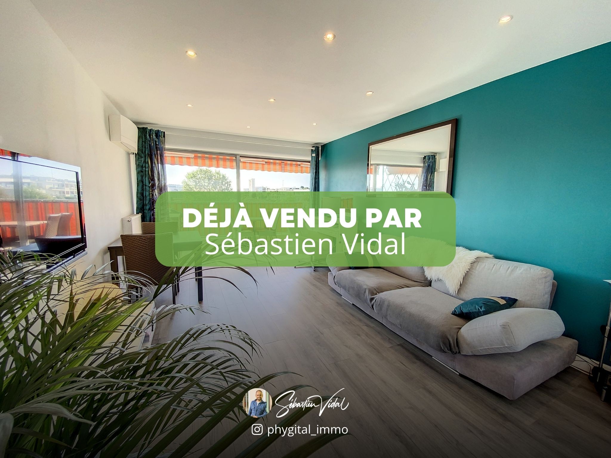 Vente Appartement 65m² 3 Pièces à Antibes (06600) - Phygital.Immo